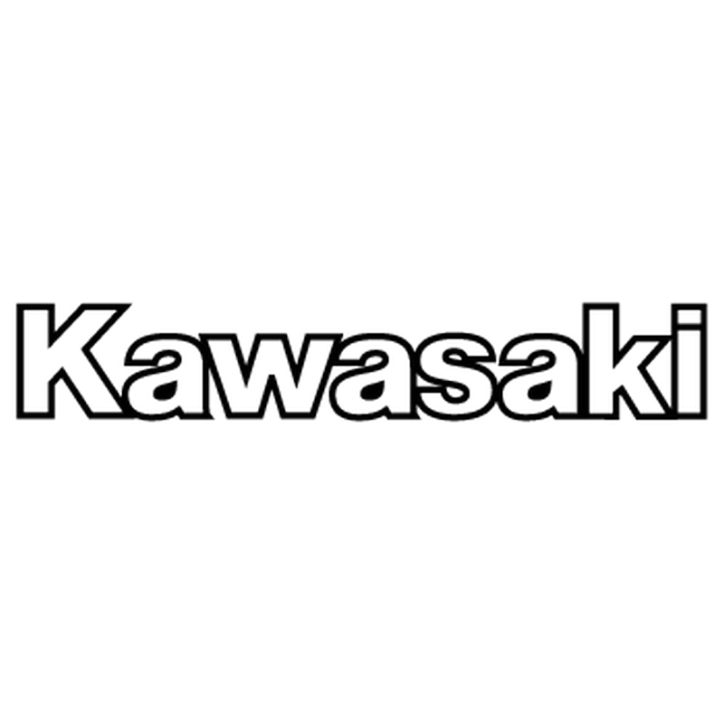 Ka222k994 kawasaki logo kawasaki logo outline sticker